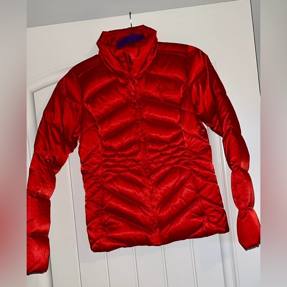 North Face Red Puffer